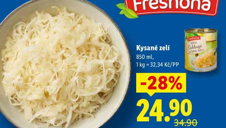 Kysané zelí, 850 ml