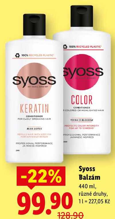 Syoss Balzám, 440 ml