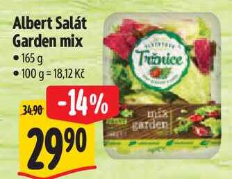 Albert Salát Garden mix, 165 g