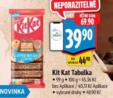 Kit Kat Tabulka, 99 g