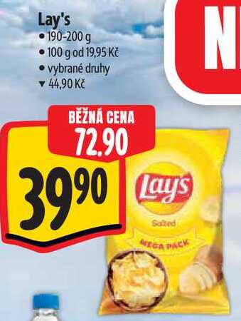 Lay's, 190-200 g 
