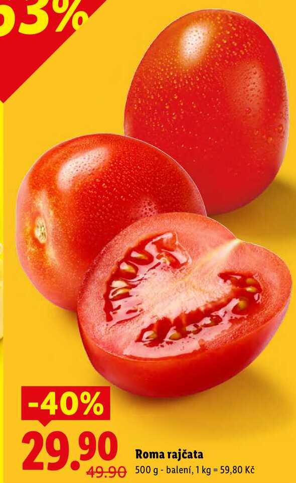 Roma rajčata, 500 g