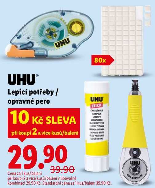 Lepicí potřeby/opravné pero 