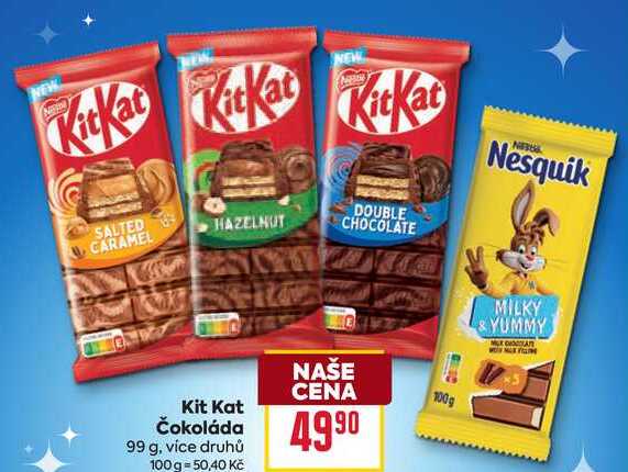 Kit Kat Čokoláda 99g