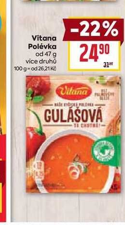 Vitana Polévka od 47 g