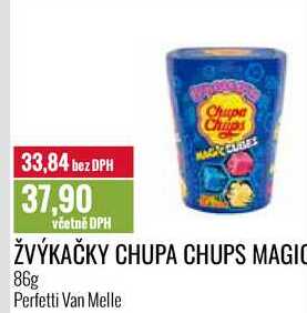 ŽVÝKAČKY CHUPA CHUPS MAGIC 86g