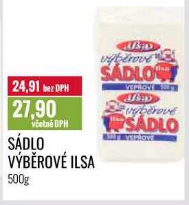 SÁDLO VÝBĚROVÉ ILSA 500g 