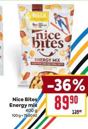 Nice Bites Energy mix 400 g