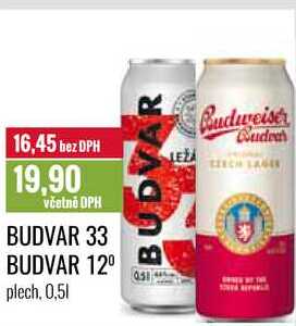 BUDVAR 33 0,5l