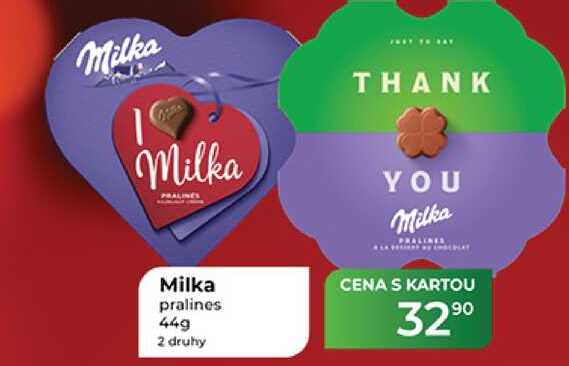 Milka pralines 44 g
