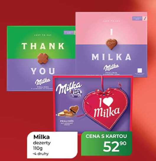 Milka dezerty 110g  