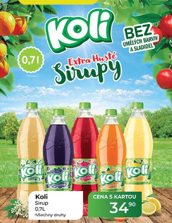 Koli Sirup 0,7L 