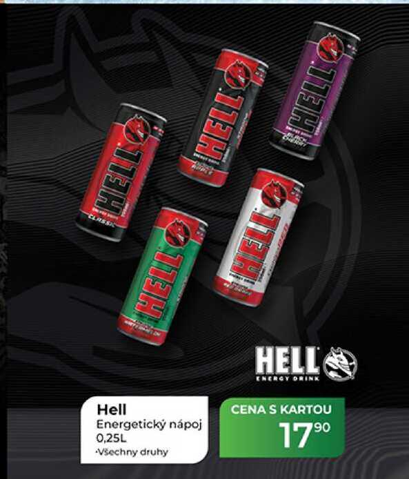 Hell Energetický nápoj 0,25L 