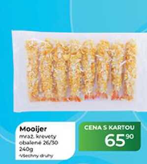 Mooijer mraz. krevety obalené 26/30 240g  