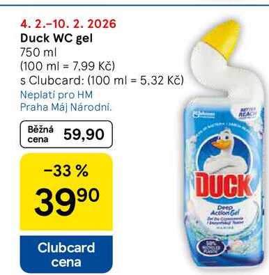 Duck WC gel, 750 ml 