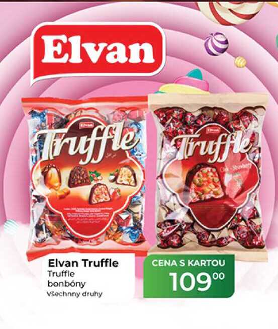 Elvan Truffle bonbóny 