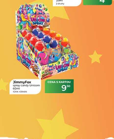 JimmyFox spray candy Unicorn 60ml 