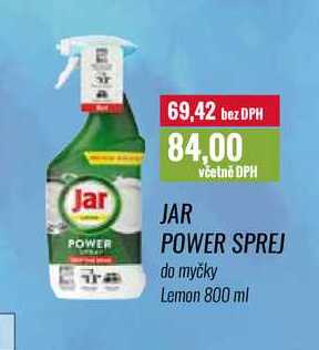 JAR POWER SPREJ 800 ml 