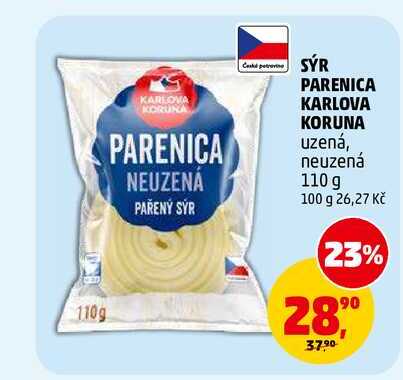 SÝR N PARENICA KARLOVA KORUNA, 110 g 
