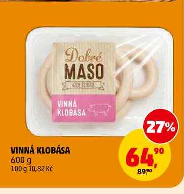 VINNÁ KLOBÁSA, 600 g 