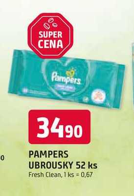 PAMPERS UBROUSKY 52 ks