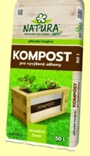NATURA KOMPOST PRO VYVÝŠENÉ ZÁHONY