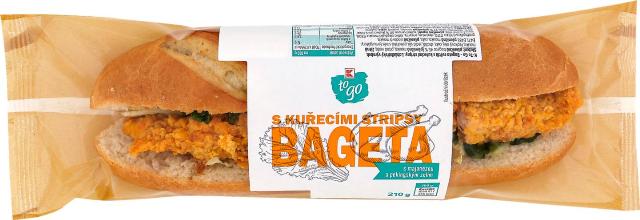 K- to go Bageta plněná různé druhy