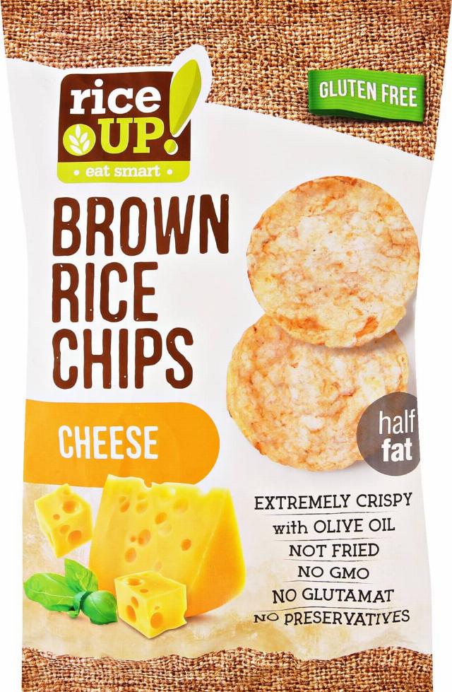 Rice Up Rýžové chipsy sýrové