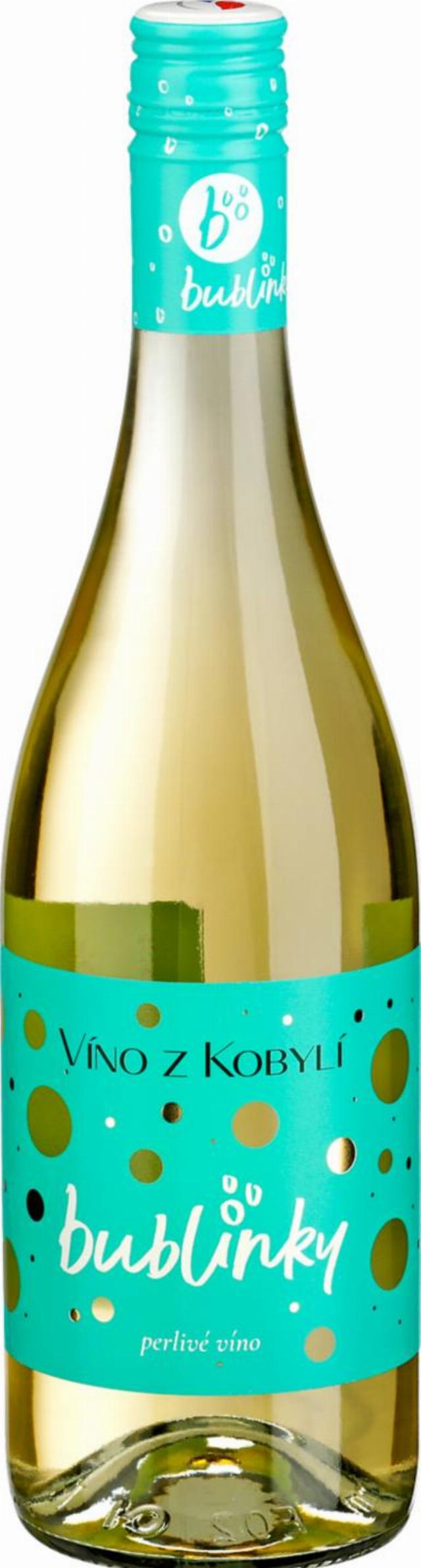 Víno z Kobylí Bublinky různé druhy