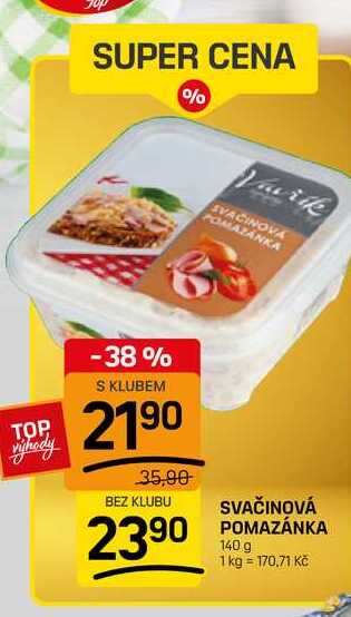 SVAČINOVÁ POMAZÁNKA 140 g 