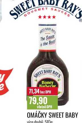 OMÁČKY SWEET BABY 510g 