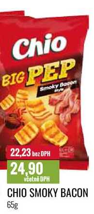 CHIO SMOKY BACON 65g 