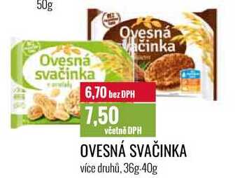 OVESNÁ SVAČINKA 36g-40g