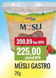 MÜSLI GASTRO 2Kg 