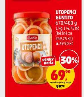 UTOPENCI GUSTITO, 670 g