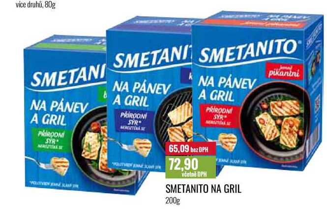 SMETANITO NA GRIL 200g 