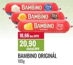BAMBINO ORIGINÁL 100g 
