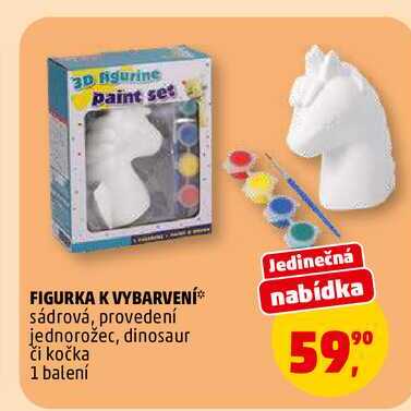 FIGURKA K VYBARVENÍ, 1 balení
