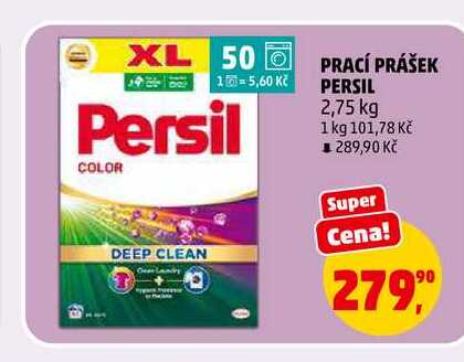PRACÍ PRÁŠEK PERSIL, 2,75 kg