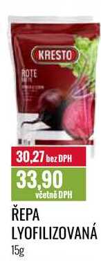 ŘEPA LYOFILIZOVANÁ 15g 