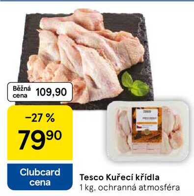 Tesco Kuřecí křídla, 1 kg