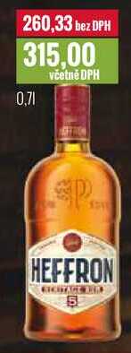 HEFFRON HERITAGE RUM 5 0,7l