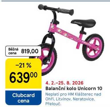 Balanční kolo Unicorn 10