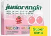 Junior-angin pastilky pro děti lky pro děti 24 ks