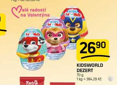 KIDSWORLD DEZERT 70 g  