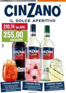CINZANO 1l
