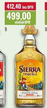 SIERRA TEQUILA REPOSADO 1l