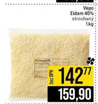 Vepo Eidam 40% strouhaný 1 kg