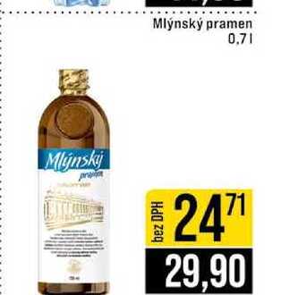 Mlýnský pramen 0.7l