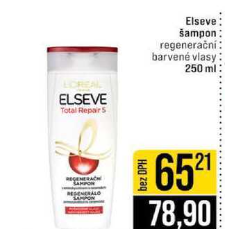 Elseve šampon regenerační barvené vlasy 250 ml 